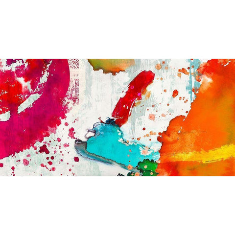 Eptafluo White Modern Wood Framed Art Print by Anne, Munson