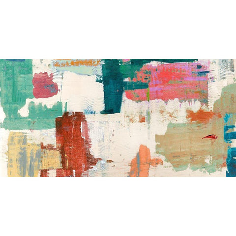 Quiet Intervals White Modern Wood Framed Art Print by Munson, Anne