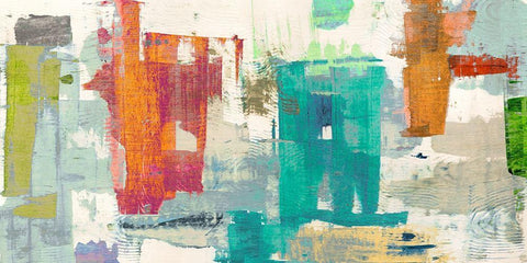 Paused Events Black Ornate Wood Framed Art Print with Double Matting by Munson, Anne