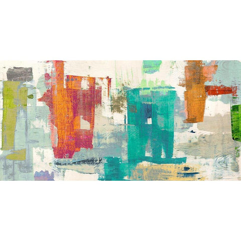 Paused Events Black Modern Wood Framed Art Print by Munson, Anne