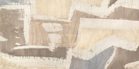 White Choreography Black Ornate Wood Framed Art Print with Double Matting by Munson, Anne