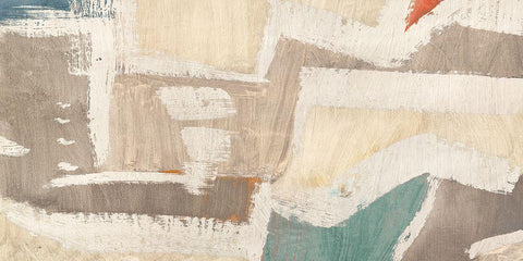 Subdued Choreography Black Ornate Wood Framed Art Print with Double Matting by Munson, Anne