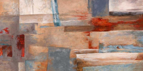 Sogni e onde White Modern Wood Framed Art Print with Double Matting by Bacci, Leonardo