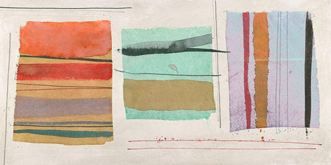 Feeling Happy White Modern Wood Framed Art Print with Double Matting by Viola, Bertel