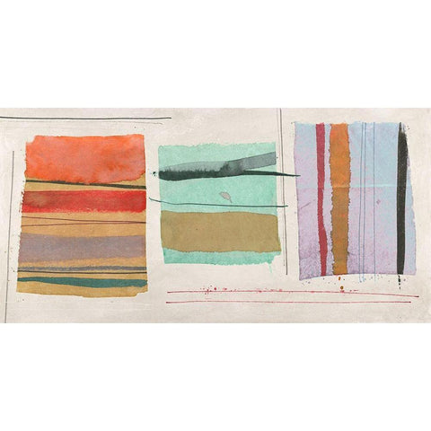 Feeling Happy Black Modern Wood Framed Art Print with Double Matting by Viola, Bertel