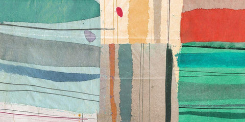 Supernatural White Modern Wood Framed Art Print with Double Matting by Viola, Bertel