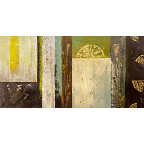 Talismano White Modern Wood Framed Art Print by Simoncelli, Charaka