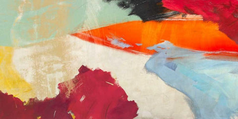 Sha-Zaam Black Ornate Wood Framed Art Print with Double Matting by Olin, Chaz