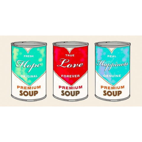 Tastes of Life Black Modern Wood Framed Art Print with Double Matting by Beyon, Carlos