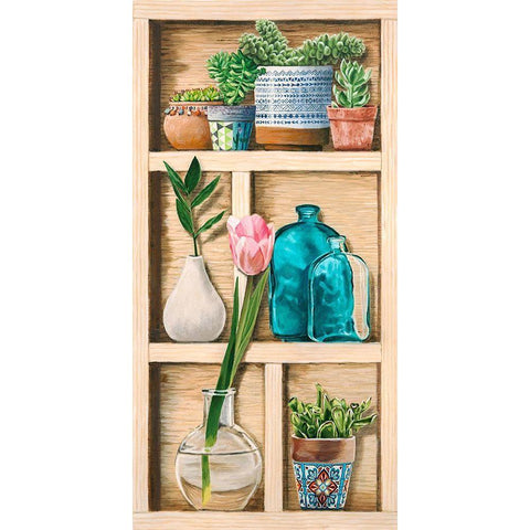 Collection de Memoires III White Modern Wood Framed Art Print by Dolci, Elena