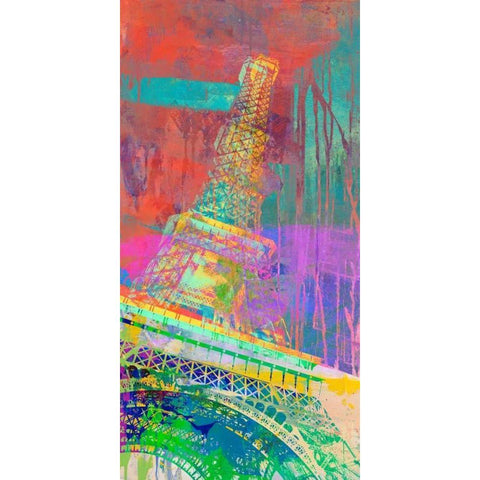The Tower 2.0 White Modern Wood Framed Art Print by Chestier, Eric