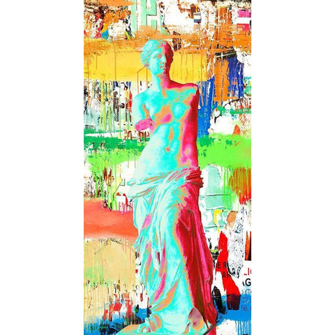 Venus de Milo 2.0 White Modern Wood Framed Art Print by Eric, Chestier