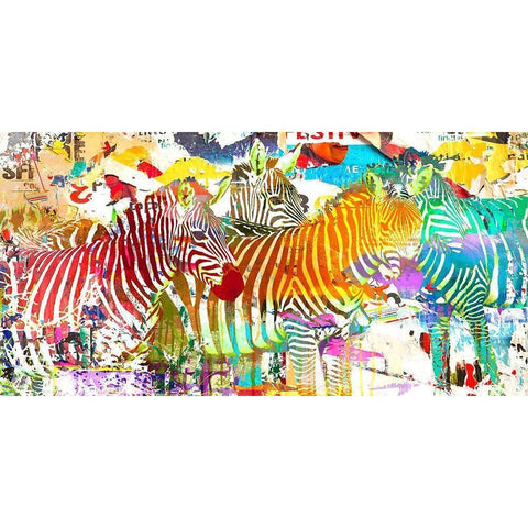 Camouflage #2 Black Modern Wood Framed Art Print by Eric, Chestier