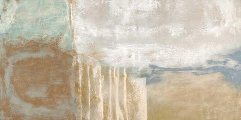 Senza tempo White Modern Wood Framed Art Print with Double Matting by Falcone, Ruggero