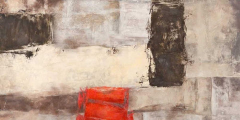 Atmosfere White Modern Wood Framed Art Print with Double Matting by Falcone, Ruggero