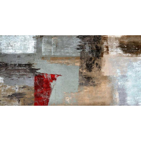 Elemental White Modern Wood Framed Art Print by Falcone, Ruggero