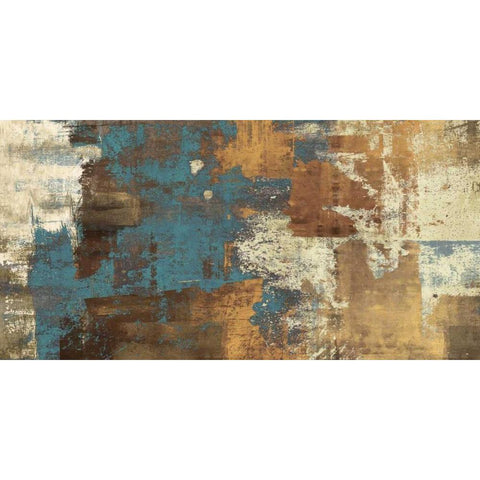 Wild Hearted Black Modern Wood Framed Art Print by Falcone, Ruggero