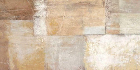 Vento del deserto White Modern Wood Framed Art Print with Double Matting by Falcone, Ruggero