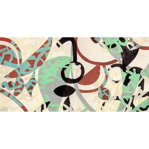 Manticore I Black Modern Wood Framed Art Print with Double Matting by Hype, Hopper