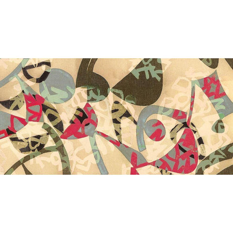 Manticore II Black Modern Wood Framed Art Print with Double Matting by Hype, Hopper