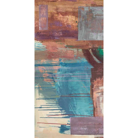 Kaleidos I White Modern Wood Framed Art Print by Corrado, Italo