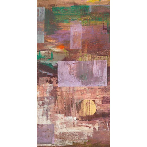 Kaleidos II Gold Ornate Wood Framed Art Print with Double Matting by Corrado, Italo