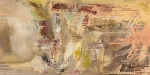 Concetto dinamico White Modern Wood Framed Art Print with Double Matting by Corrado, Italo