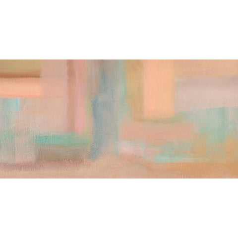 Risonanze I (detail) Black Modern Wood Framed Art Print with Double Matting by Corrado, Italo