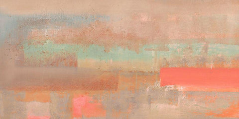 Risonanze II (detail) Black Ornate Wood Framed Art Print with Double Matting by Corrado, Italo