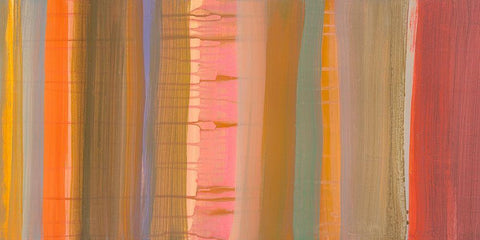 Alba desertica White Modern Wood Framed Art Print with Double Matting by Corrado, Italo