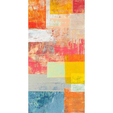 Festa dEstate I Black Modern Wood Framed Art Print by Corrado, Italo