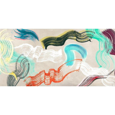 Youth Reinvented Black Modern Wood Framed Art Print with Double Matting by Ikeda, Haru