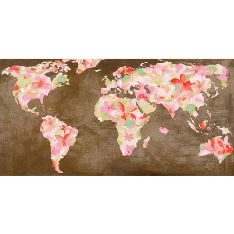 Spring of the World White Modern Wood Framed Art Print by Falcone, Ruggero