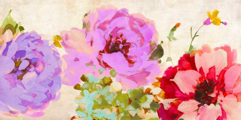 Beautiful Gems Black Ornate Wood Framed Art Print with Double Matting by Parr, Kelly