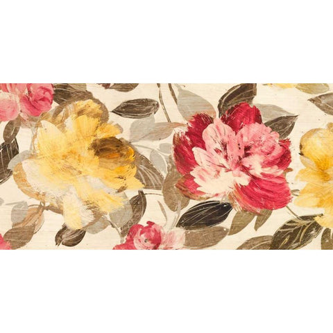 Velvet Flowers White Modern Wood Framed Art Print by Parr, Kelly