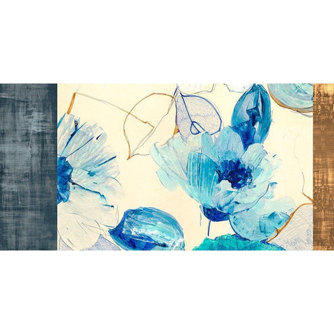 Parure Black Modern Wood Framed Art Print by Kelly, Parr