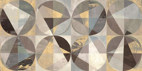 Glittering Constellation II Black Ornate Wood Framed Art Print with Double Matting by Kaj, Rama