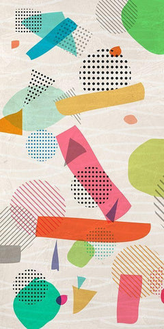 Optimistic Rebellion Part 1 Black Ornate Wood Framed Art Print with Double Matting by Rama, Kaj