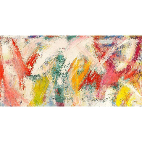 Vortice di colori Black Modern Wood Framed Art Print by Lucas