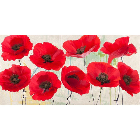 Pop Yes White Modern Wood Framed Art Print by Villa, Luca