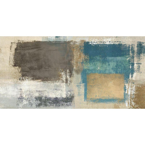 Abstract Levitation  Black Modern Wood Framed Art Print with Double Matting by Ludwig, Maun