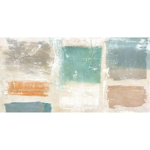 Libra Black Modern Wood Framed Art Print by Maun, Ludwig