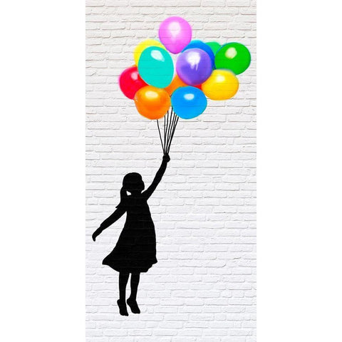 Learn to Fly Black Modern Wood Framed Art Print by Masterfunk Collective