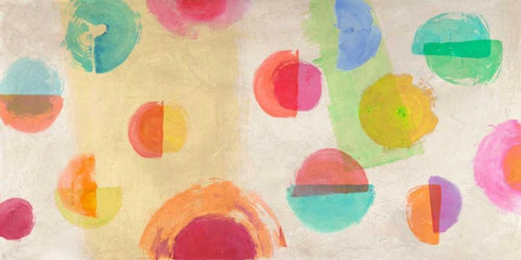 Happiness Happening Black Ornate Wood Framed Art Print with Double Matting by Nava, Sandro