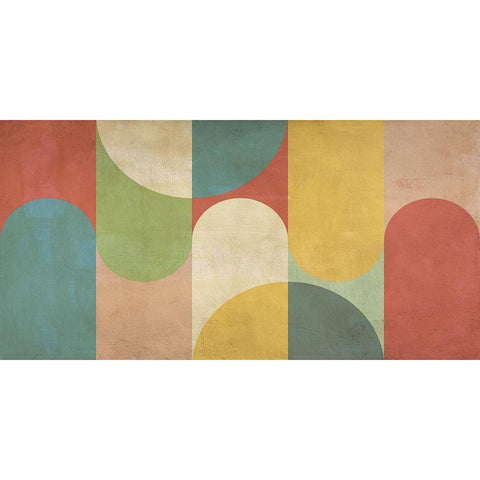 Northern Summer White Modern Wood Framed Art Print by Nava, Sandro