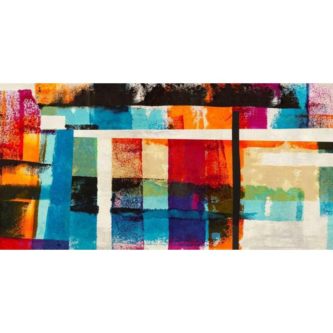 Big Sur Black Modern Wood Framed Art Print by Navarro, Manuel