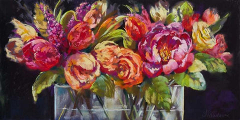 Bundles of Joy Black Ornate Wood Framed Art Print with Double Matting by Whatmore, Nel