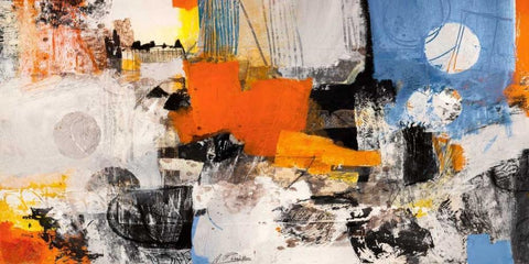 Youth (detail) White Modern Wood Framed Art Print with Double Matting by Pima, Arthur