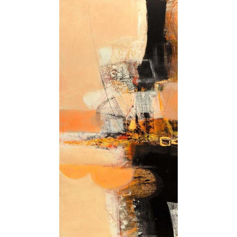 Nuovi incontri I White Modern Wood Framed Art Print by Piovan, Maurizio