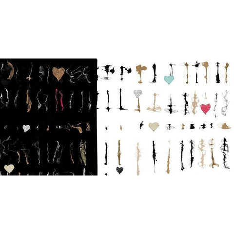 Series of Persistence I Black Modern Wood Framed Art Print with Double Matting by Peter, Winkel